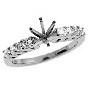 White Gold Engagement Ring