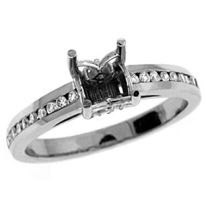 White Gold Engagement Ring