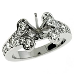 White Gold Engagement Ring