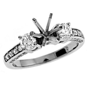 White Gold Engagement Ring