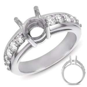White Gold Engagement Ring
