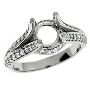 White Gold Engagement Ring