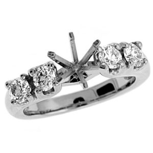 White Gold Engagement Ring