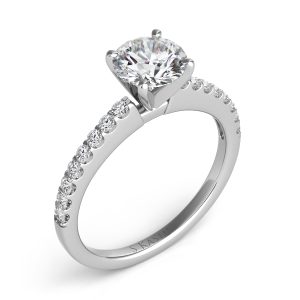 White Gold Engagement Ring