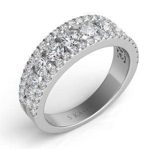 White Gold Matching Band