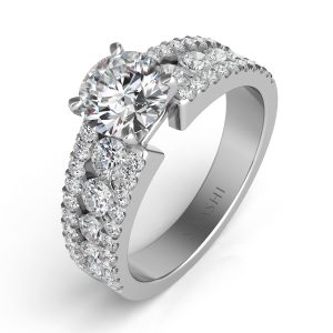 Palladium Engagement Ring