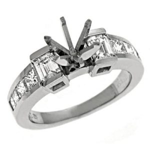 White Gold Engagement Ring
