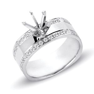 White Gold Engagement Ring