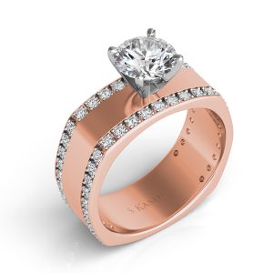 Rose Gold Engagement Ring