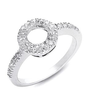 White Gold Engagement Ring