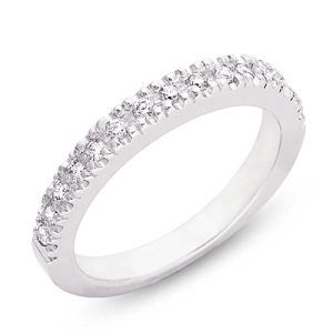 White Gold Matching Band