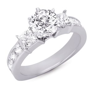 White Gold Engagement Ring