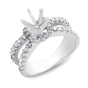 White Gold Engagement Ring