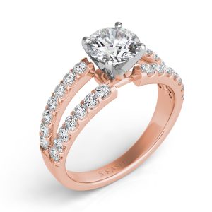 Rose Gold Engagement Ring