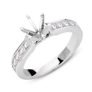 White Gold Engagement Ring