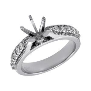 White Gold Engagement Ring