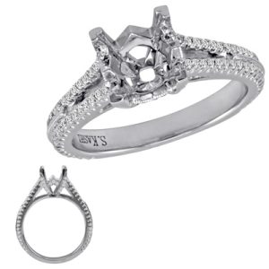 White Gold Engagement Ring