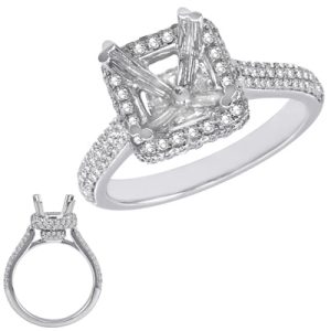 White Gold Engagement Ring