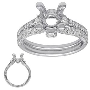 White Gold Engagement Ring