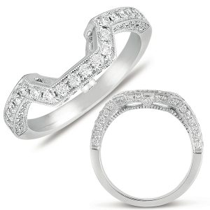 White Gold Matching Band