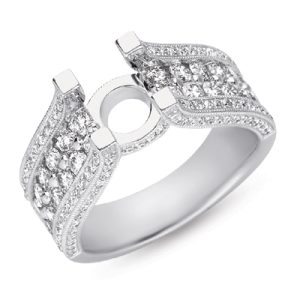 White Gold Engagement Ring