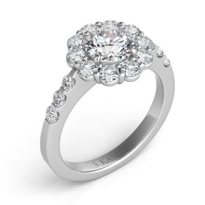 White Gold Engagement Ring