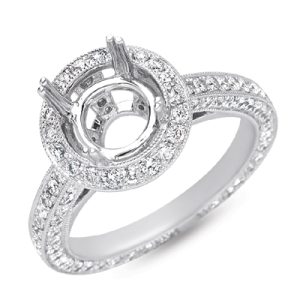 White Gold Engagement Ring