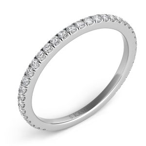 White Gold Matching Band
