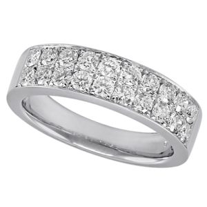 White Gold Matching Band