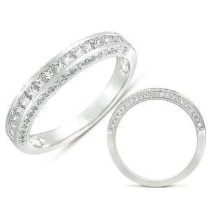White Gold Matching Band