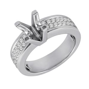 White Gold Engagement Ring