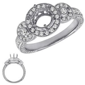 White Gold Engagement Ring