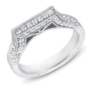 White Gold Matching Band