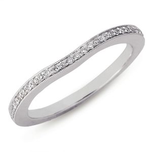 White Gold Matching Band