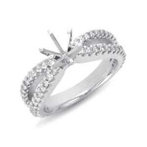 White Gold Engagement Ring