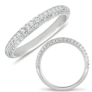 White Gold Matching Band