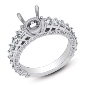 White Gold Engagement Ring
