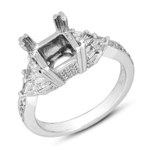 White Gold Engagement Ring
