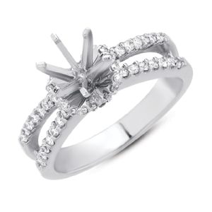 Palladium Engagement Ring