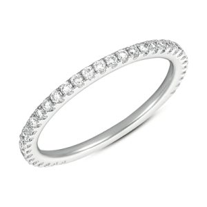 White Gold Matching Band