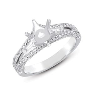 White Gold Engagement Ring