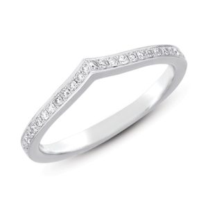 White Gold Matching Band