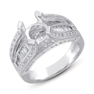 White Gold Engagement Ring