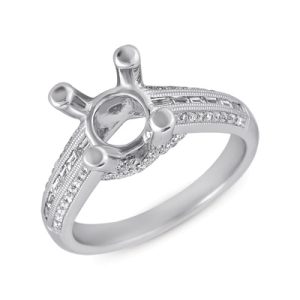 White Gold Engagement Ring