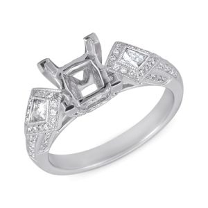 White Gold Engagement Ring
