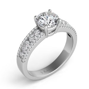 White Gold Engagement Ring