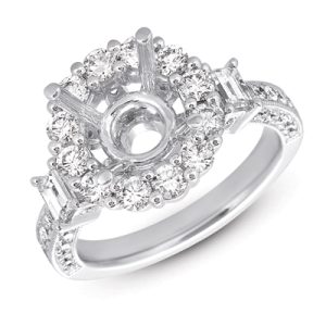 White Gold Engagement Ring