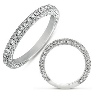 White Gold Wedding Band