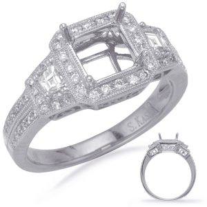 White Gold Engagement Ring