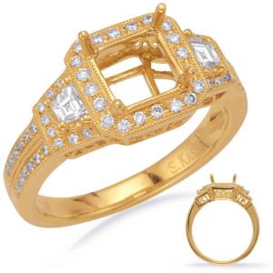 Yellow Gold Engagement Ring